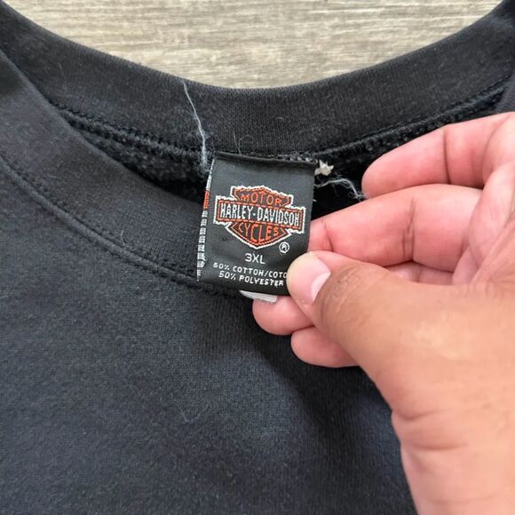 Vintage Harley Davidson Crewneck Sweatshirt Size 3XL - Picture 5 of 7